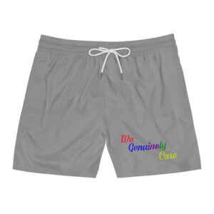 A pair of gray shorts with the words " 1 0 th anniversary class ".