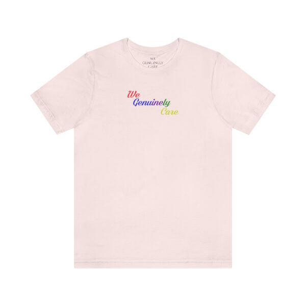 A pink t-shirt with the word " sunshine " written on it.