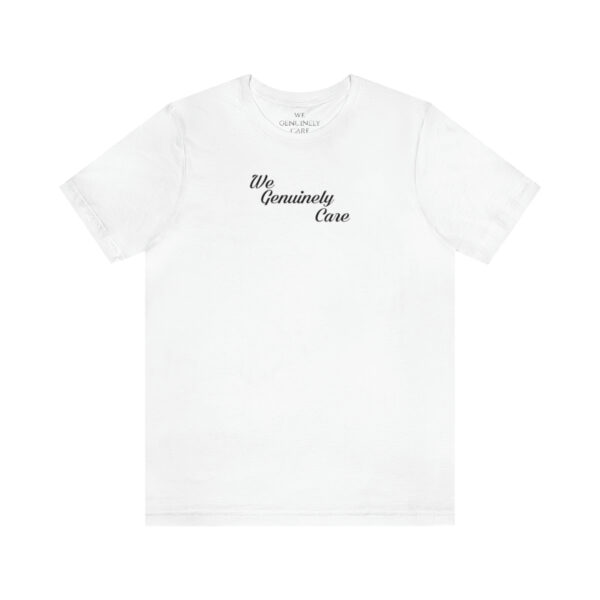 A white t-shirt with the words " my creativity class ".