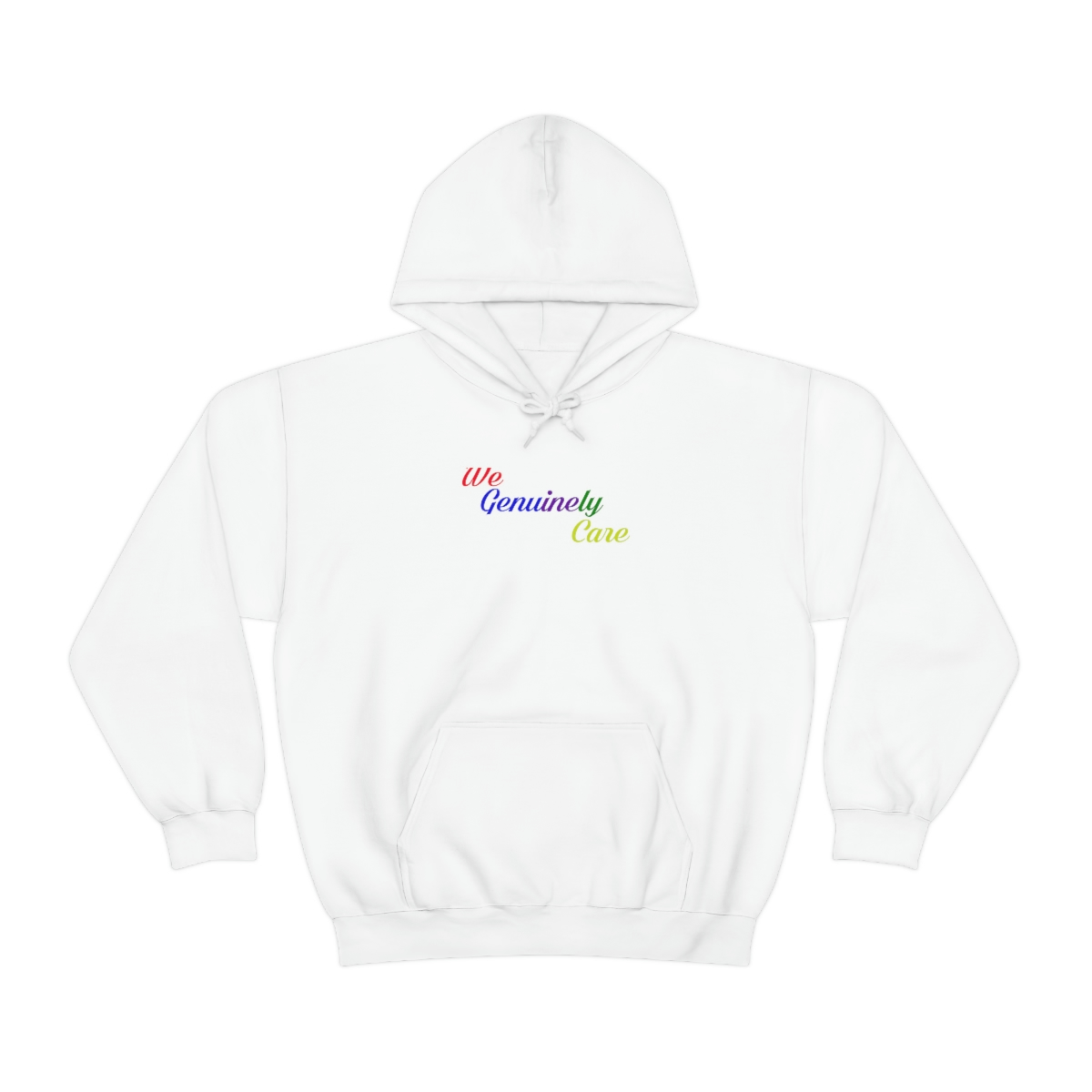 A white hoodie with the word " sincerely " written on it.