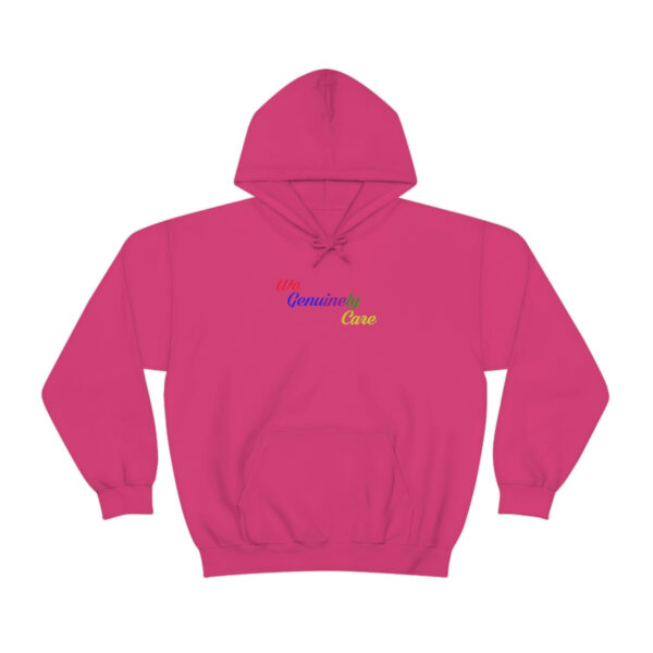 A pink hoodie with the word " dream " written on it.