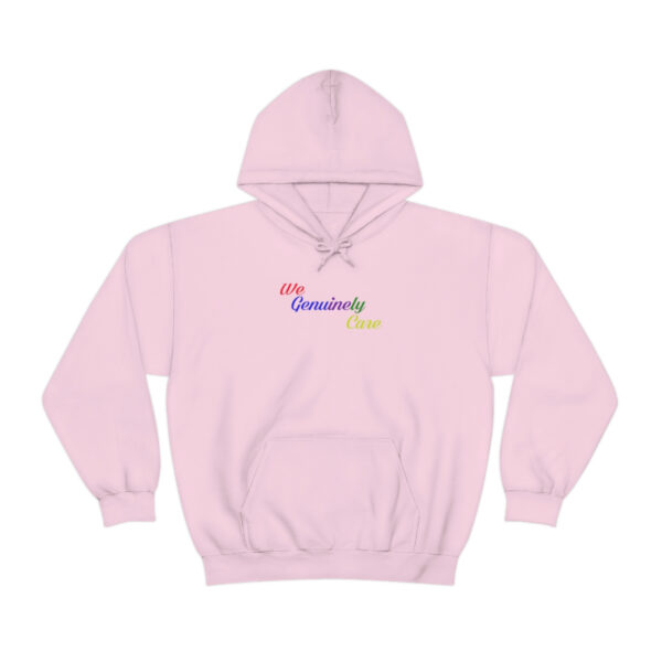 A pink hoodie with the word dreamers written on it.