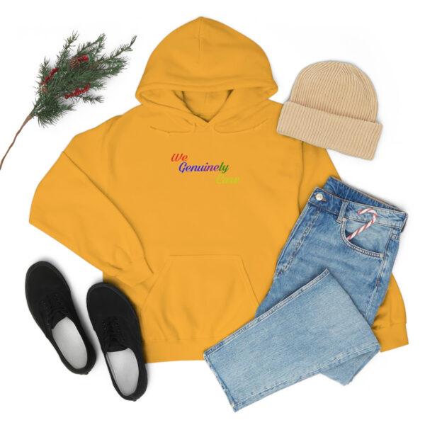 A yellow hoodie with the word " sunshine ".