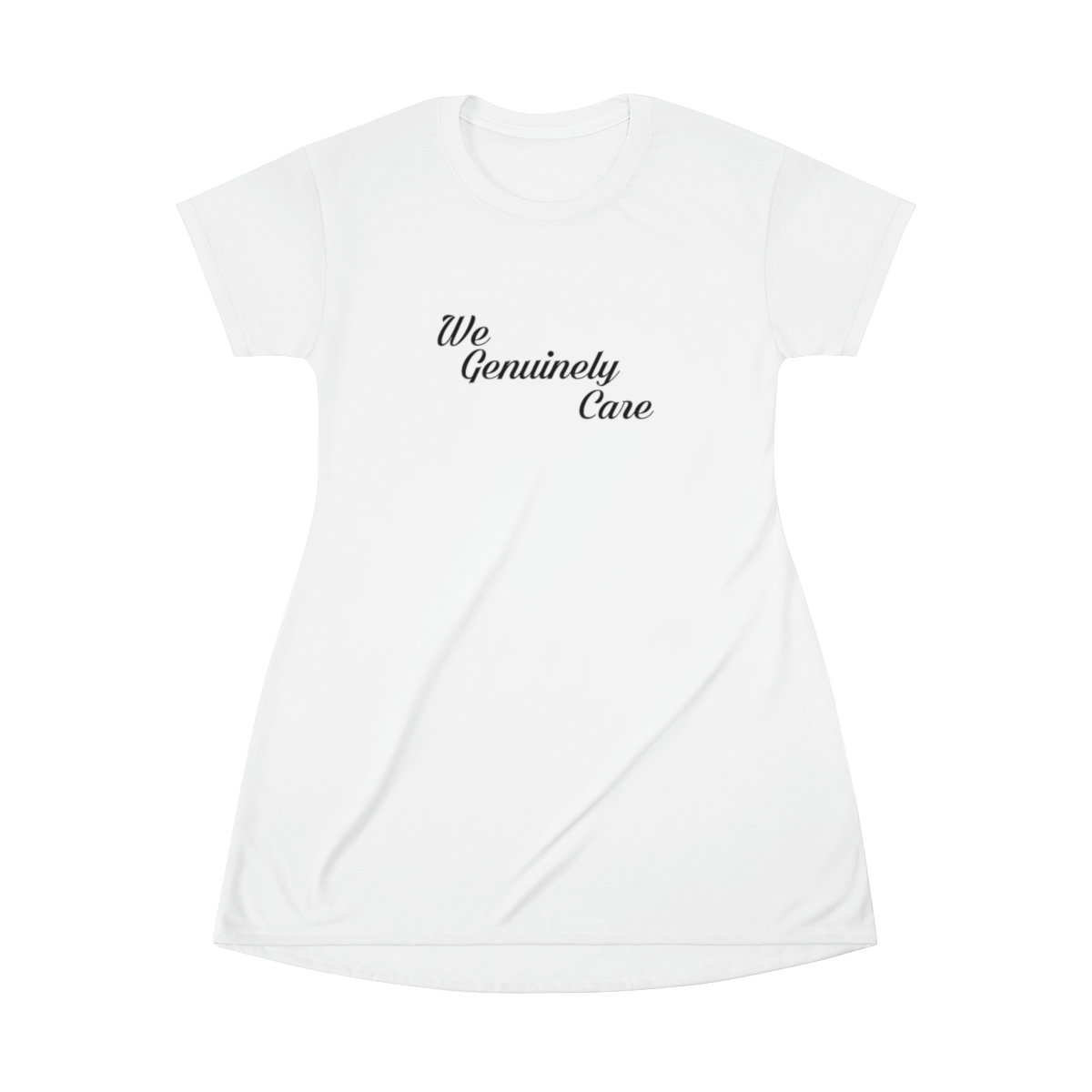 A white t-shirt with the words " my grandma 's crew ".