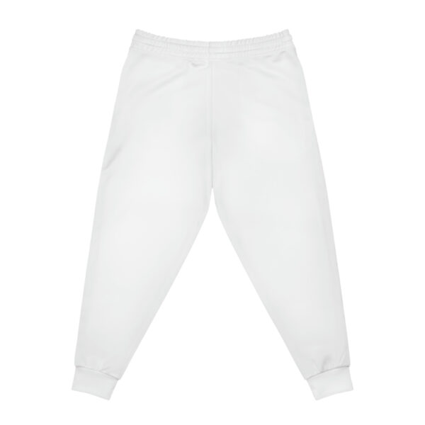 A white pair of pants is shown.