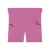 A pair of pink shorts with the words " daddy claus " and " mr. Clause ".