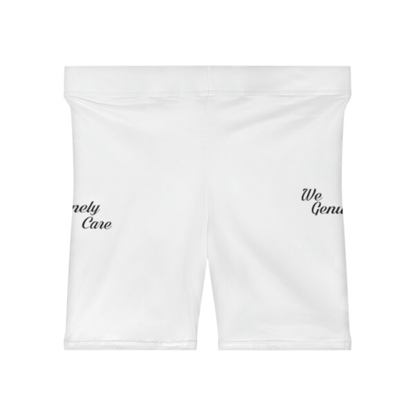 A white pair of shorts with the words " my dreams " written on them.