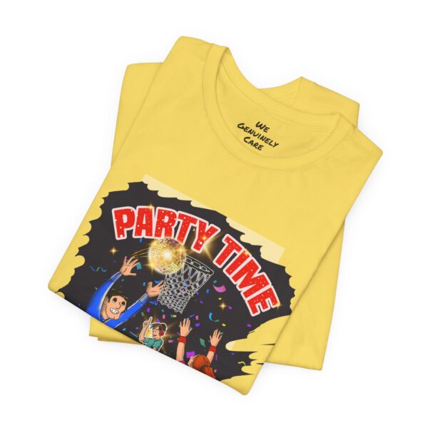 Party Time Unisex Jersey Short Sleeve Tee - Image 208