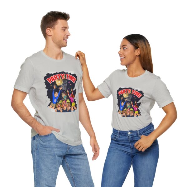 Party Time Unisex Jersey Short Sleeve Tee - Image 141