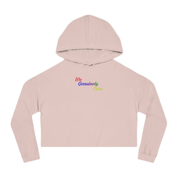 We Genuinely Care Women's Cropped Sweatshirt