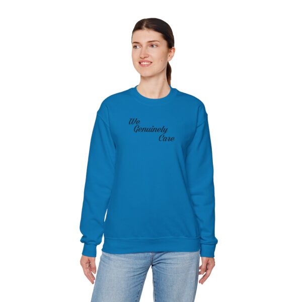 We Genuinely Care Crewneck Sweatshirt - Image 74