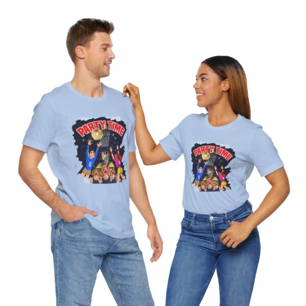 Party Time Unisex Jersey Short Sleeve Tee - Image 286