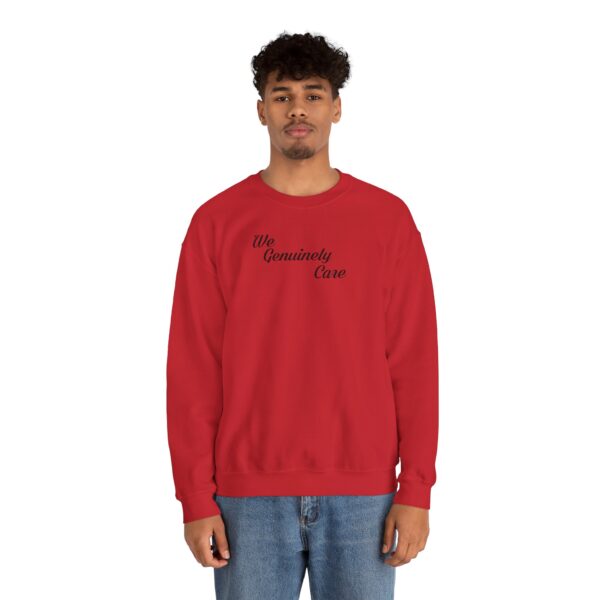 We Genuinely Care Crewneck Sweatshirt - Image 5