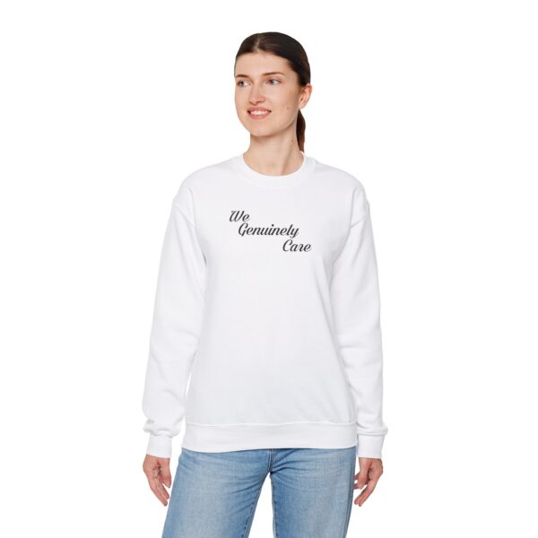 We Genuinely Care Crewneck Sweatshirt - Image 19