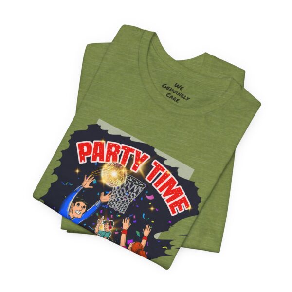 Party Time Unisex Jersey Short Sleeve Tee - Image 179