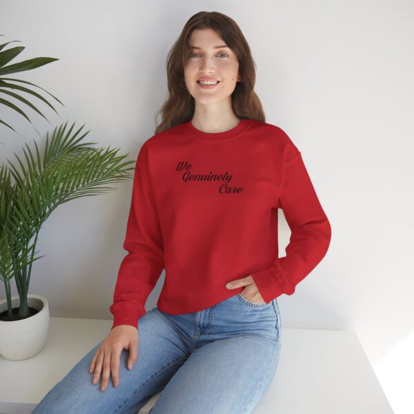 We Genuinely Care Crewneck Sweatshirt - Image 11