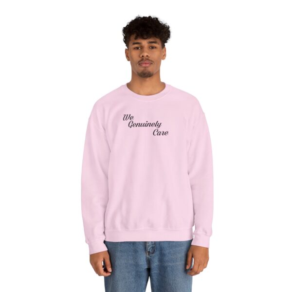 We Genuinely Care Crewneck Sweatshirt - Image 82