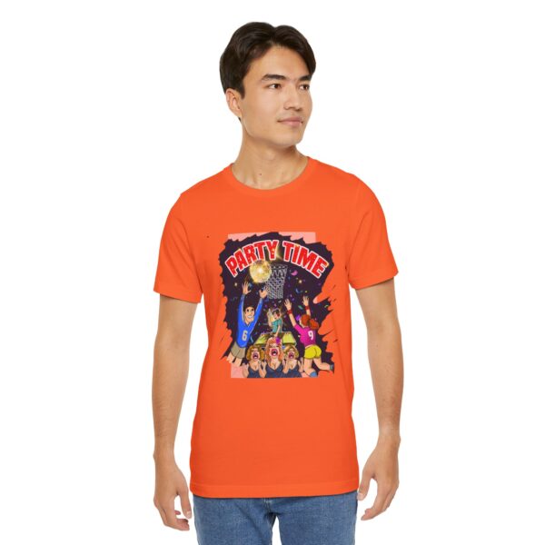 Party Time Unisex Jersey Short Sleeve Tee - Image 107