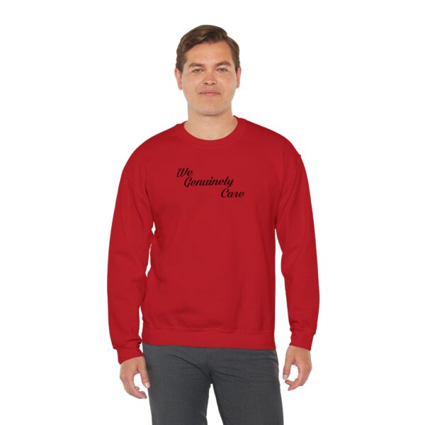 We Genuinely Care Crewneck Sweatshirt - Image 6