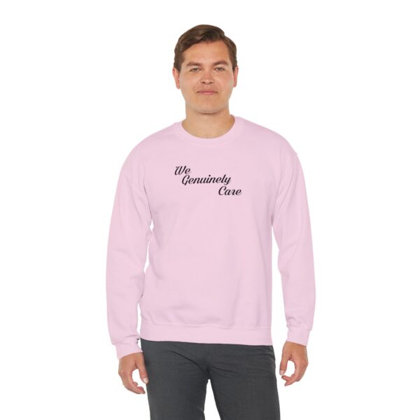 We Genuinely Care Crewneck Sweatshirt - Image 83