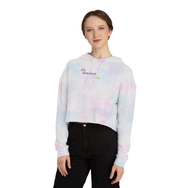 We Genuinely Care Women's Cropped Sweatshirt - Image 18