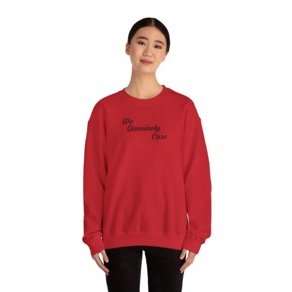 We Genuinely Care Crewneck Sweatshirt - Image 4