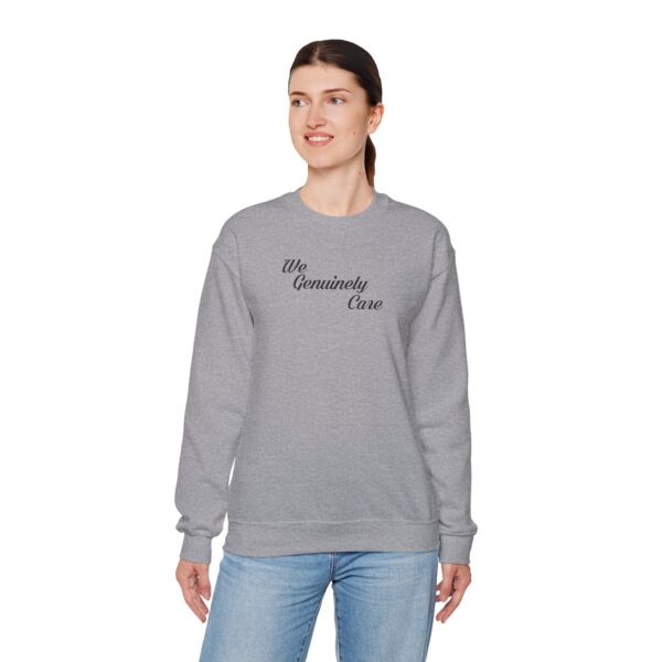 We Genuinely Care Crewneck Sweatshirt - Image 30