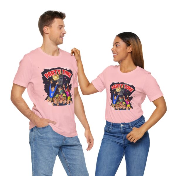 Party Time Unisex Jersey Short Sleeve Tee - Image 315