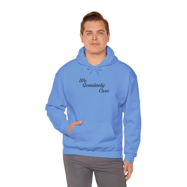 We Genuinely Care Unisex Premium Pullover Hoodie - Image 100