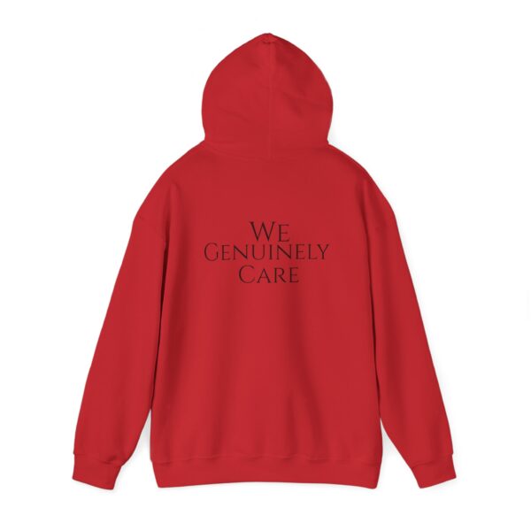 We Genuinely Care Unisex Premium Pullover Hoodie - Image 3