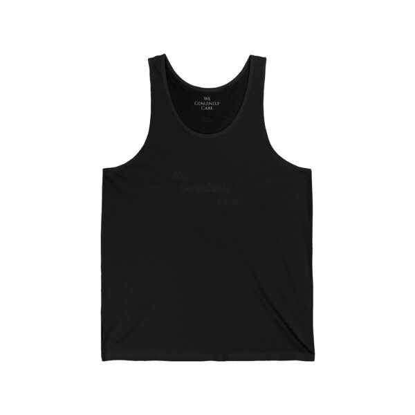 We Genuinely Care Unisex Heavy Cotton Tank Top - Image 5