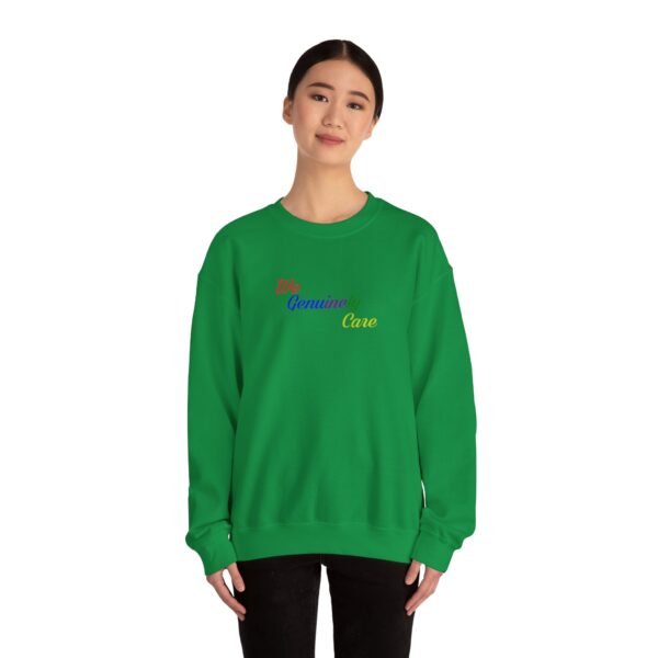 We Genuinely Care Crewneck Sweatshirt - Image 59