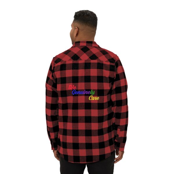 We Genuinely Care Unisex Flannel - Image 8