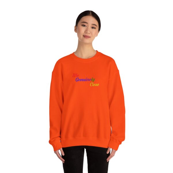 We Genuinely Care Crewneck Sweatshirt - Image 48