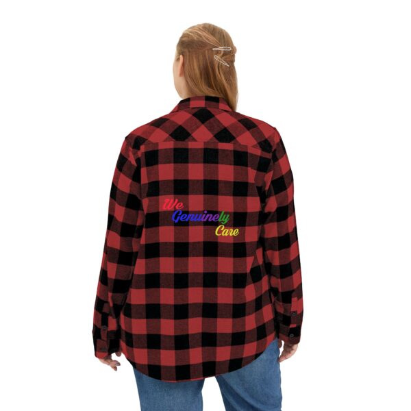 We Genuinely Care Unisex Flannel - Image 12