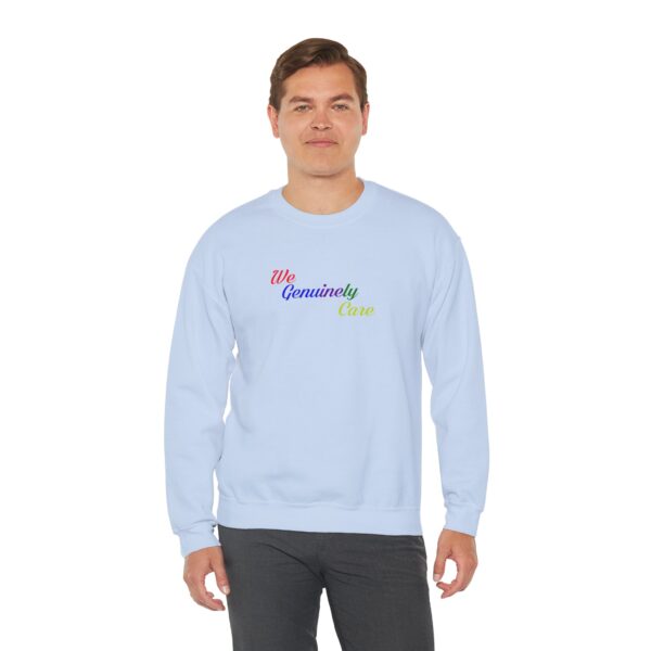 We Genuinely Care Crewneck Sweatshirt - Image 6