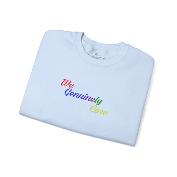 We Genuinely Care Crewneck Sweatshirt - Image 3