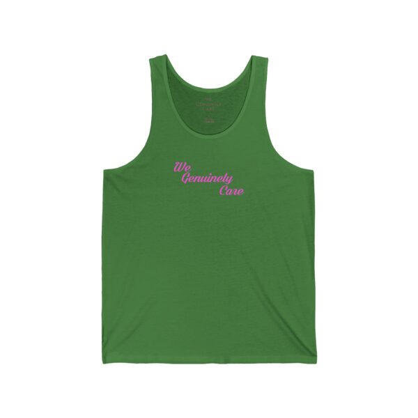 We Genuinely Care Unisex Jersey Tank - Image 5