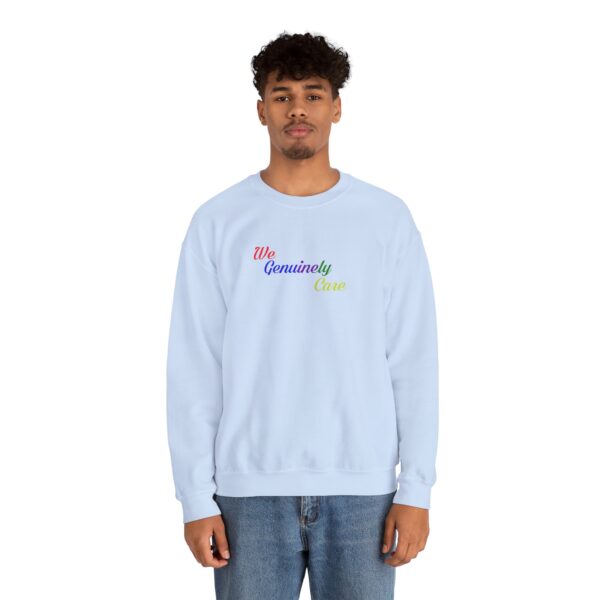 We Genuinely Care Crewneck Sweatshirt - Image 5