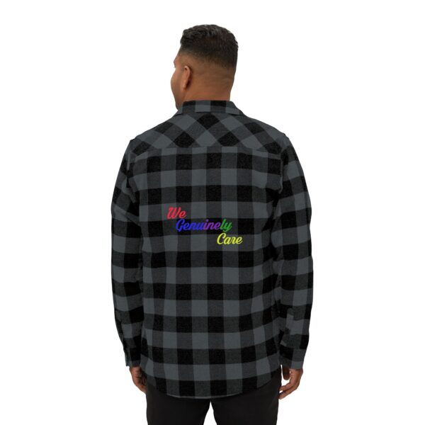 We Genuinely Care Unisex Flannel - Image 50