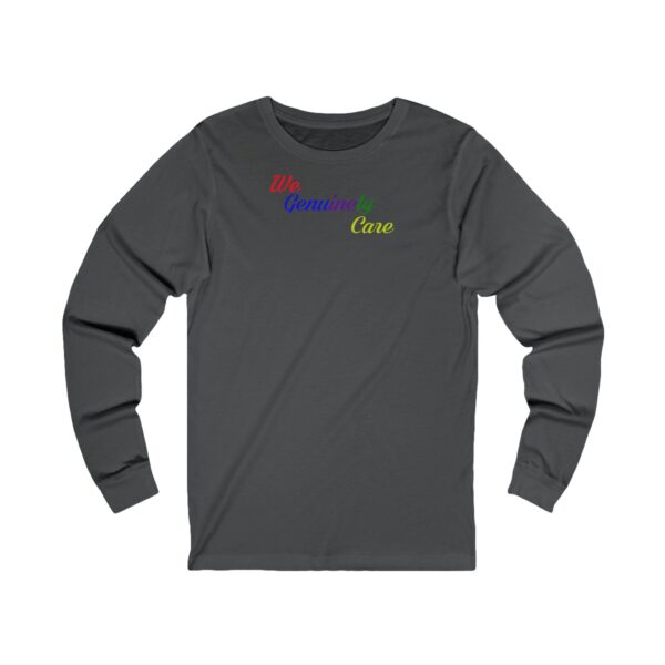 Colorful Unisex Jersey Long Sleeve Tee - Image 5