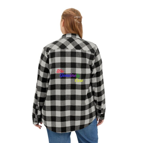 We Genuinely Care Unisex Flannel - Image 40