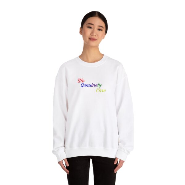 We Genuinely Care Crewneck Sweatshirt - Image 15