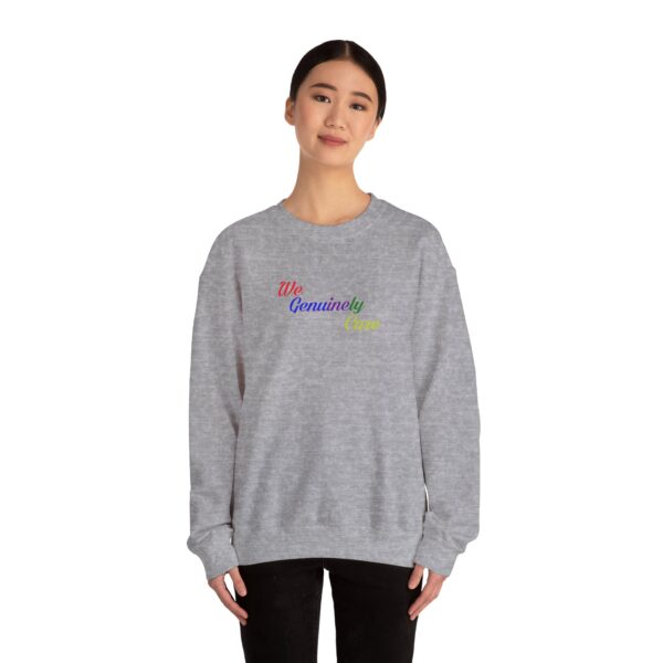 We Genuinely Care Crewneck Sweatshirt - Image 37