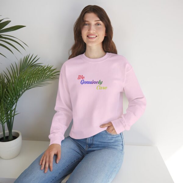 We Genuinely Care Crewneck Sweatshirt - Image 99