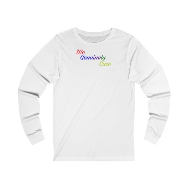 Colorful Unisex Jersey Long Sleeve Tee - Image 3