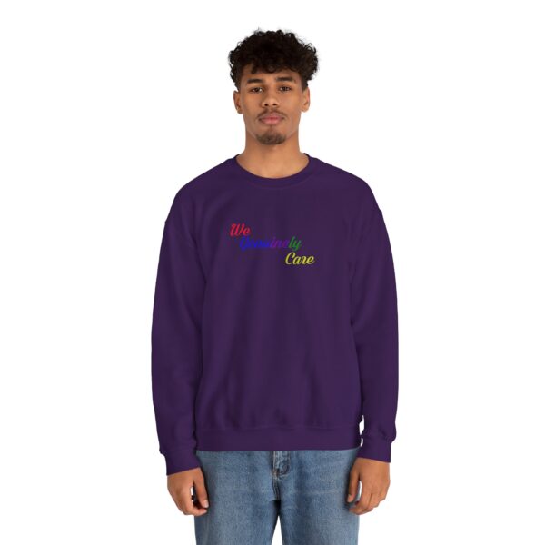 We Genuinely Care Crewneck Sweatshirt - Image 82