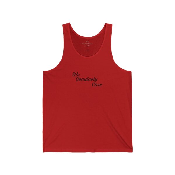 We Genuinely Care Unisex Heavy Cotton Tank Top - Image 11