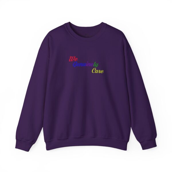 We Genuinely Care Crewneck Sweatshirt - Image 78