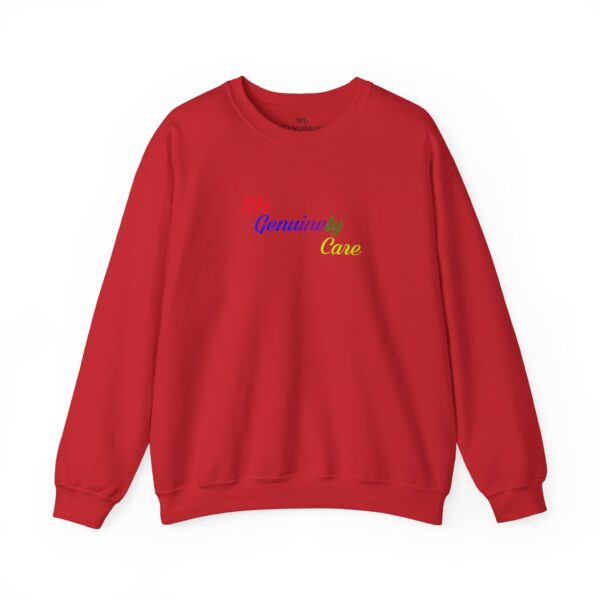 We Genuinely Care Crewneck Sweatshirt - Image 100